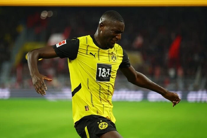 Borussia forward in the Champions League match