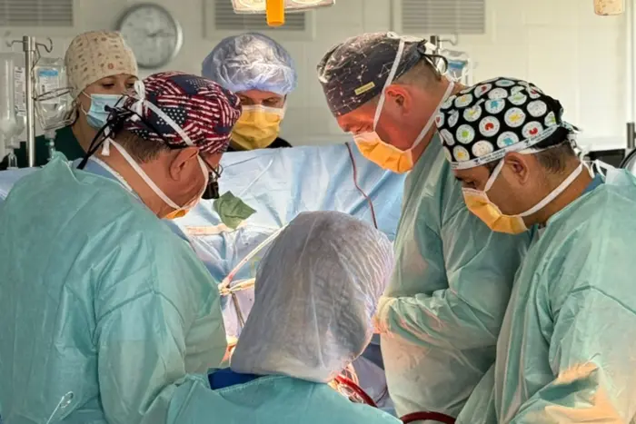 In Vinnytsia, doctors performed a unique operation on a woman with heart defects and oncology