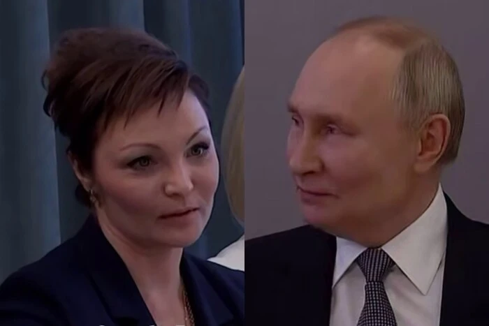 Wdowy po rosyjskich okupantach podziękowały Putinowi na spotkaniu ponad 40 razy (wideo)