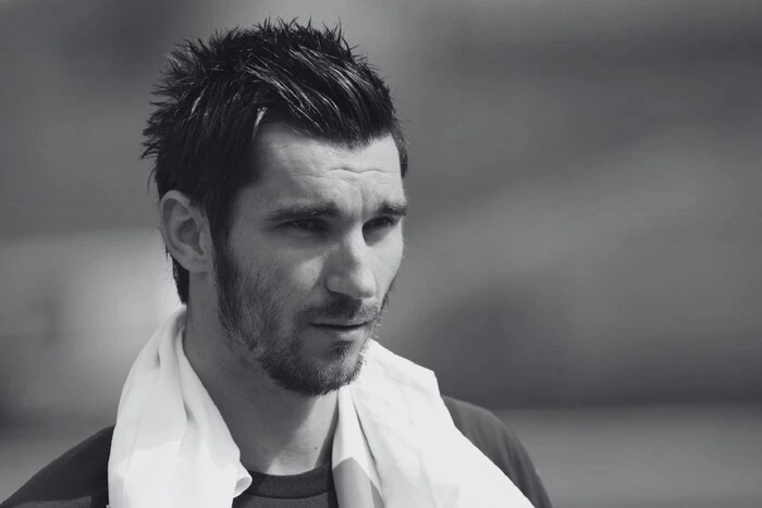 Former Croatian national team footballer during the car accident