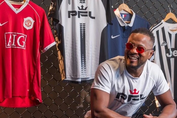 45-year-old footballer in the MMA ring