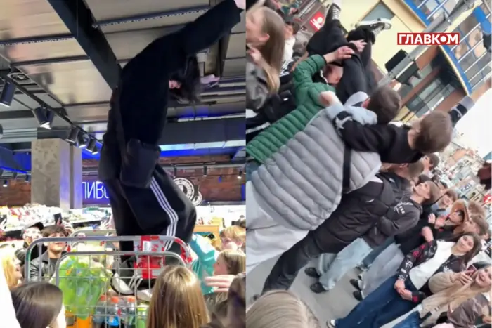 W Dnieprze nastolatkowie zrobili zamieszanie przy rosyjskiej muzyce w tle tragedii w Sumach