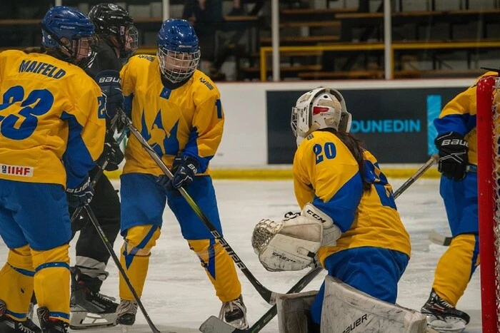 Ukraine women's hockey loss championship