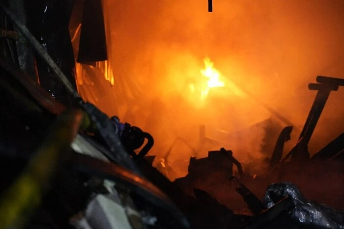 Consequences of the explosion in Kharkiv