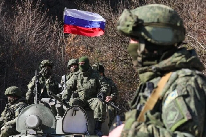 Russian military attacks Ukrainian positions