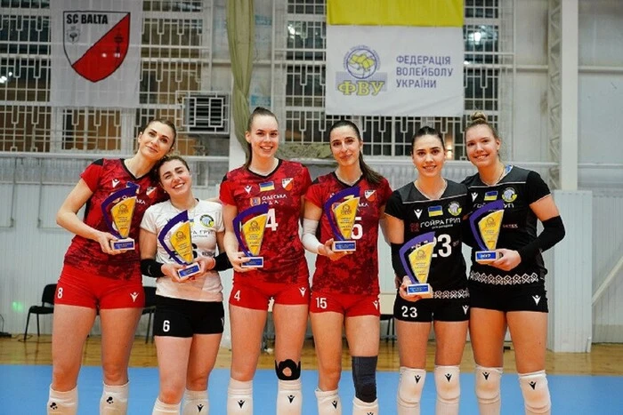 The best players of the Ukrainian volleyball championship