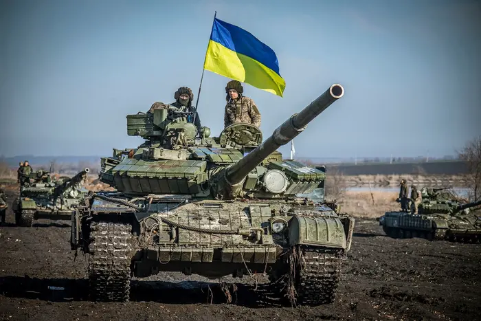 Mapa działań bojowych na Ukrainie na dzień 17 kwietnia 2025 roku