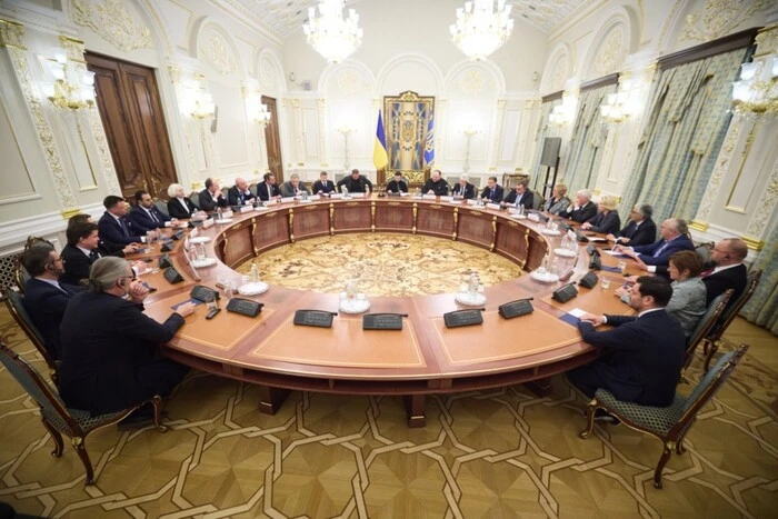 Zelensky meeting European Parliament partner countries