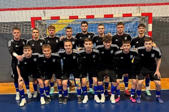 Die U-19-Jugendauswahl der Ukraine im Futsal wird am Turnier in Kroatien teilnehmen