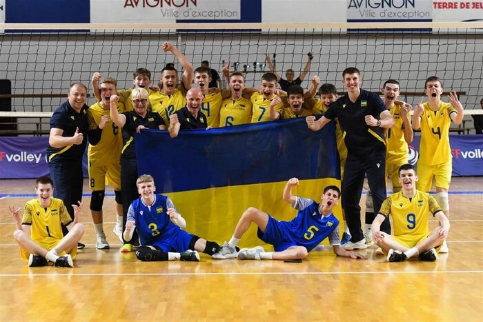 The Men's National Team of Ukraine in Volleyball