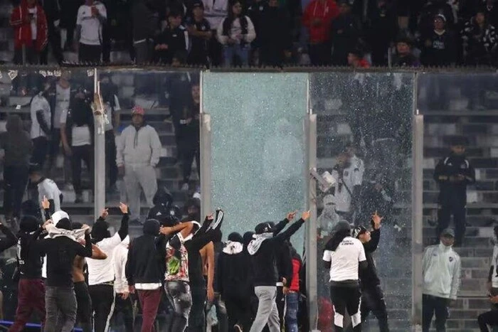 Two fans died in front of the stadium