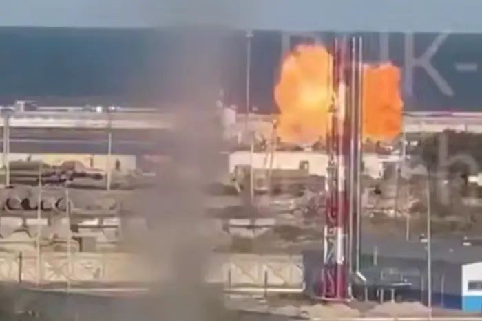 Drones attacked port in Caspian Sea