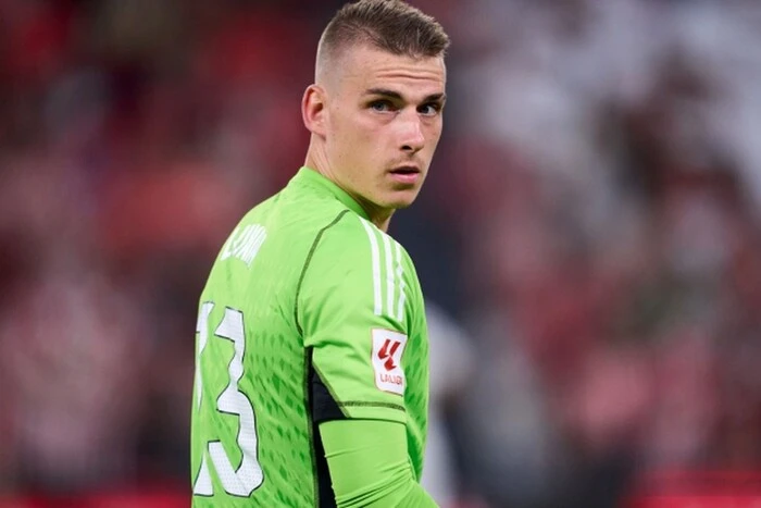 Andriy Lunin named best goalkeeper in the world