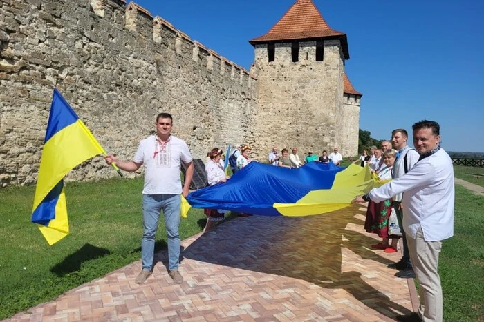 Na nieuznawanym Pridnestrowiu zawianiał ukraiński sztandar