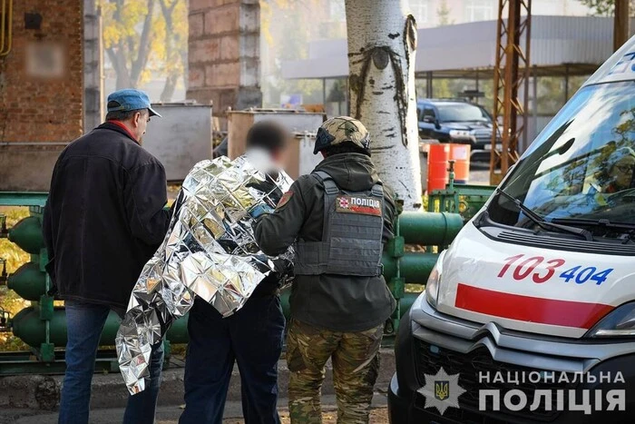 Explosion in Zaporizhia: scenes from the site