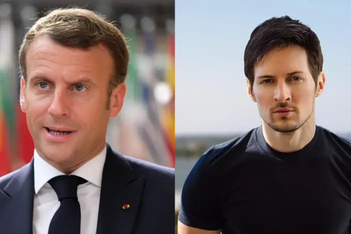 Macron oświadczył, że nic nie wiedział o wizycie Pawła Durova we Francji