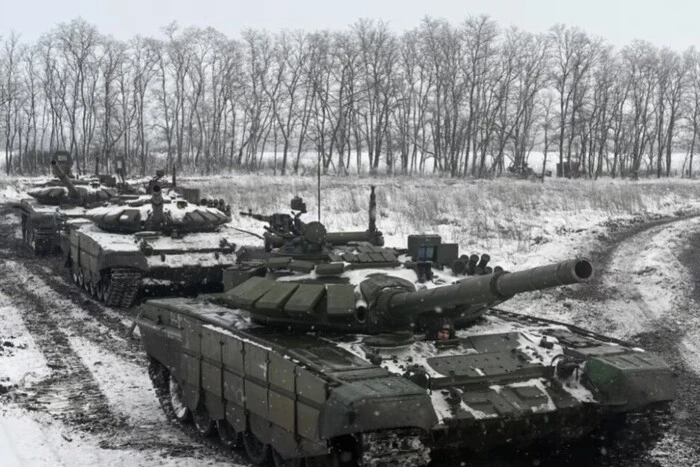 Российские войска возле Торецка