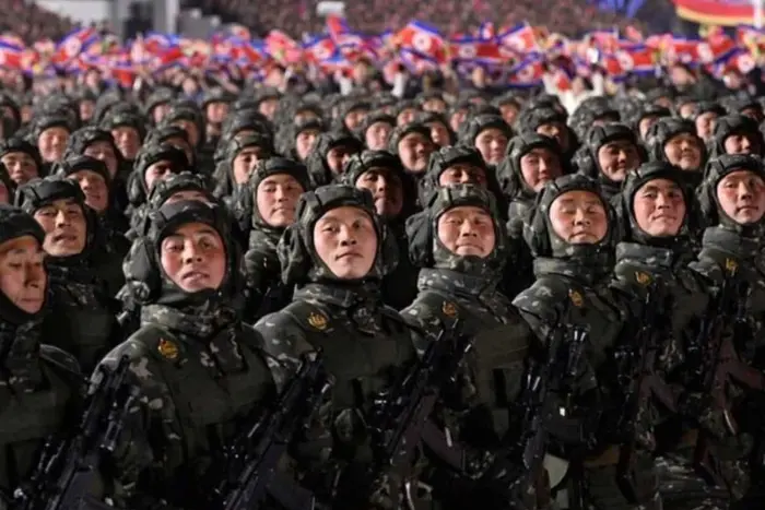 North Korean soldiers ready to die