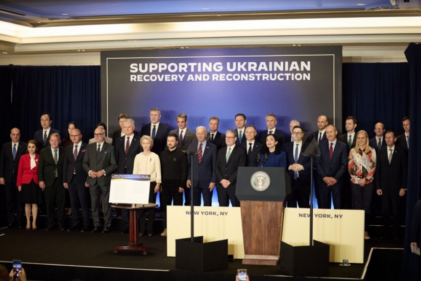 Über 30 Länder und die EU haben eine gemeinsame Erklärung zur Unterstützung des Wiederaufbaus und der Rekonstruktion der Ukraine angenommen
