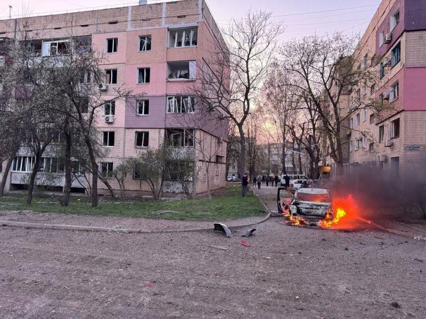Ракетний удар Росії по Кривому Розі