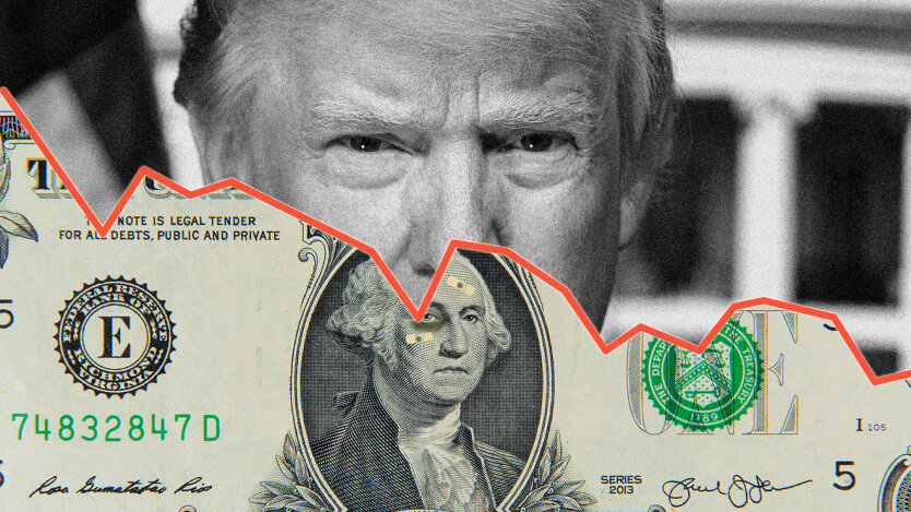 Dollar volatility due to Trump