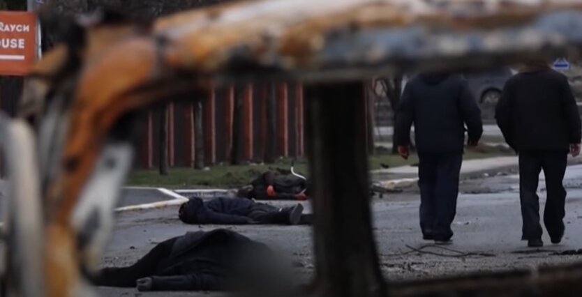 Зображення юридичного процесу розслідування вбивств в Бучі