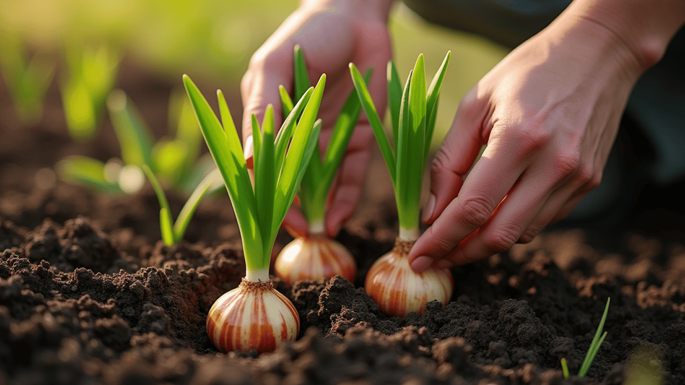 You can safely plant these plants where onions used to grow