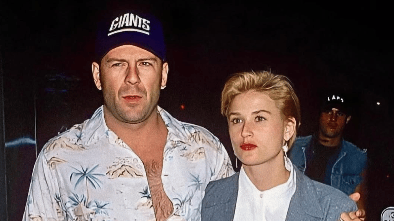 Das stärkste Paar Hollywoods in den 90ern - die Liebesgeschichte von Willis und Moore