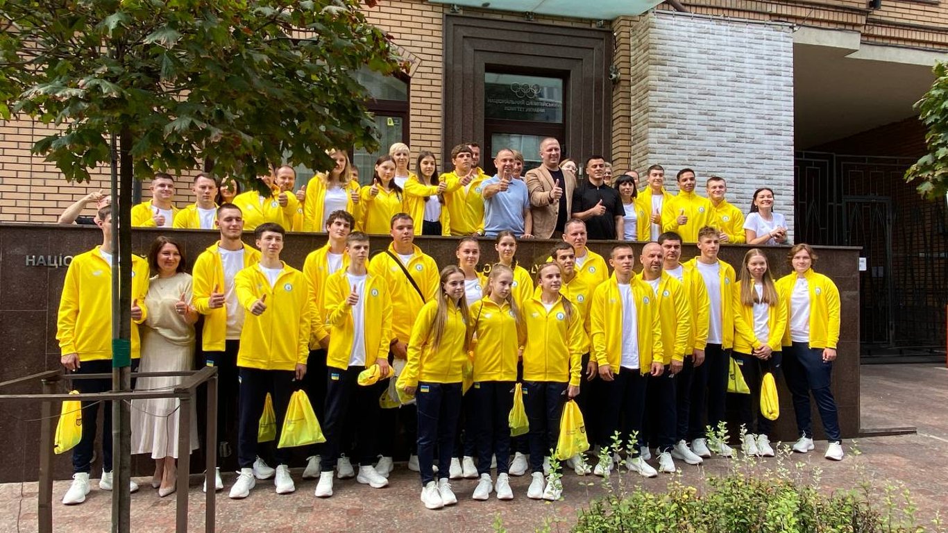 Reprezentacja Ukrainy uczestniczy w Europejskim Festiwalu Olimpijskim