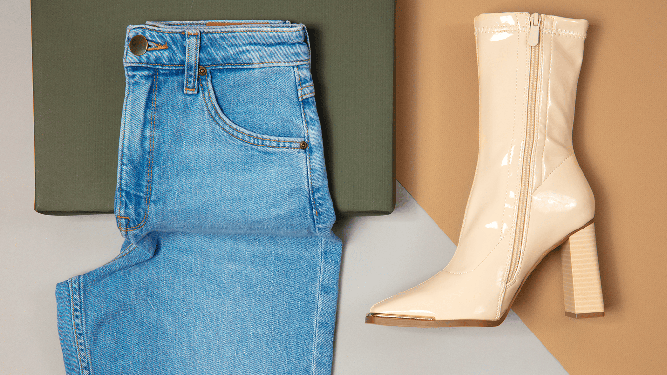 Bilder mit den vielseitigsten Jeans - das ganze Jahr über aktuell